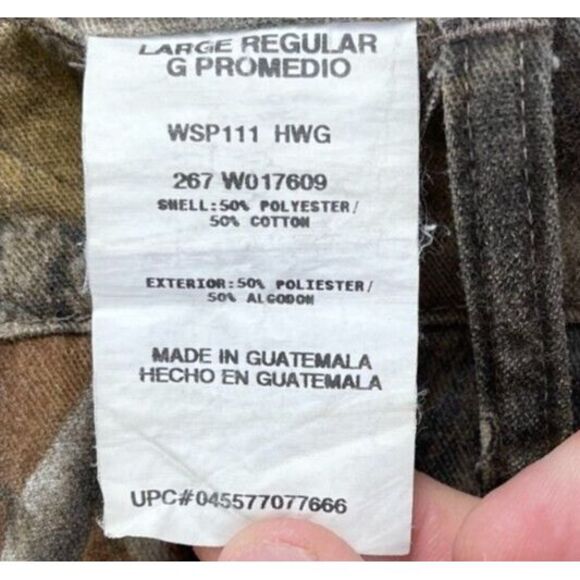 Liberty Men's Cargo Pants Large-Regular (36x 32) Camo Hunting RealTree Hardwoods - Picture 6 of 10